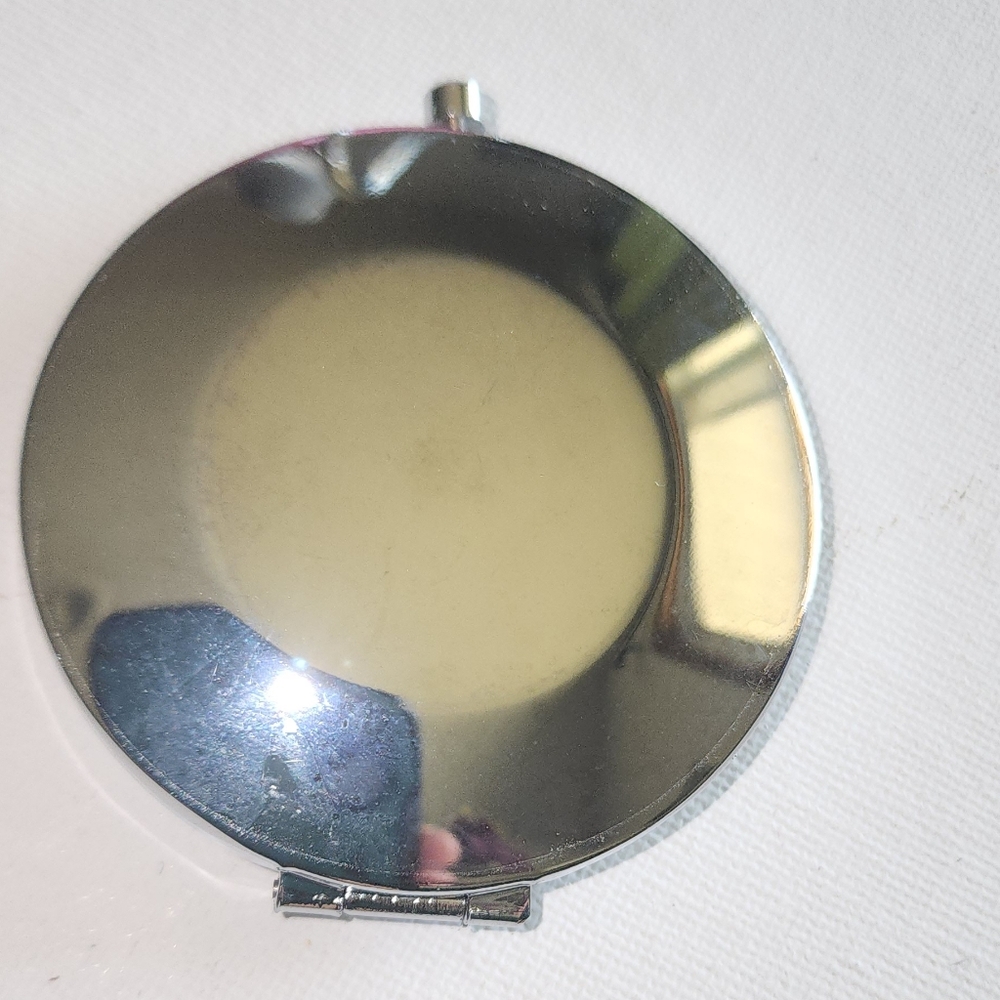 BEJEWELED EUC PURSE EMBELLISHED COMPACT MIRROR - Picture 5 of 5